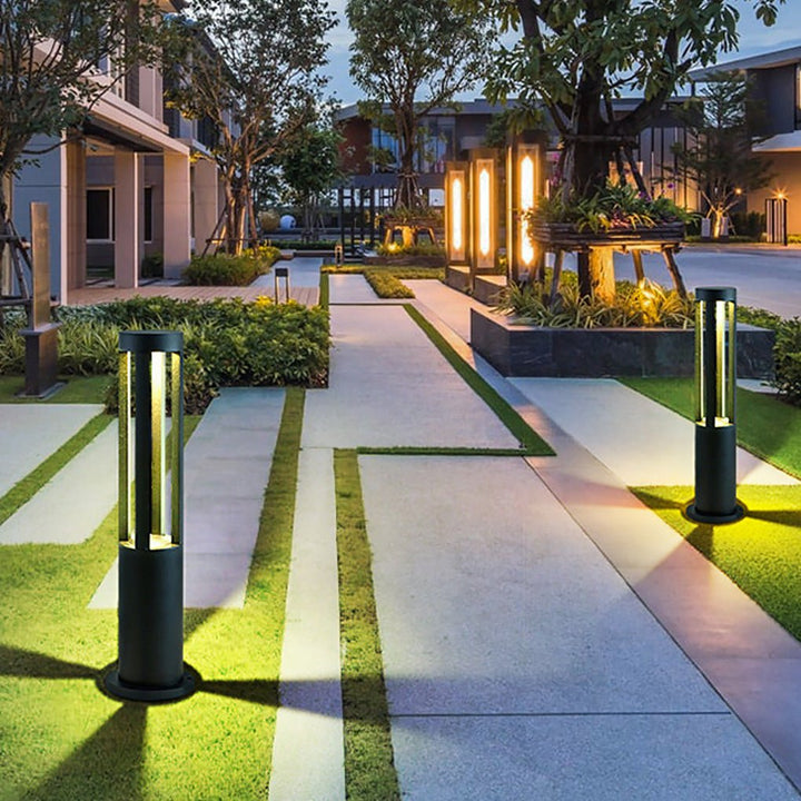 Halo Cutout Bollard Light | Skanto