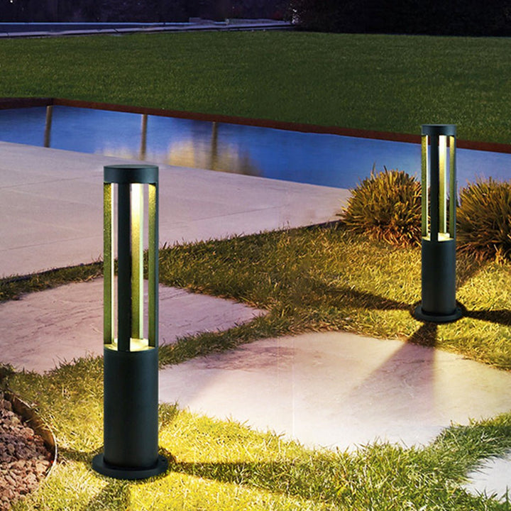 Halo Cutout Bollard Light | Skanto