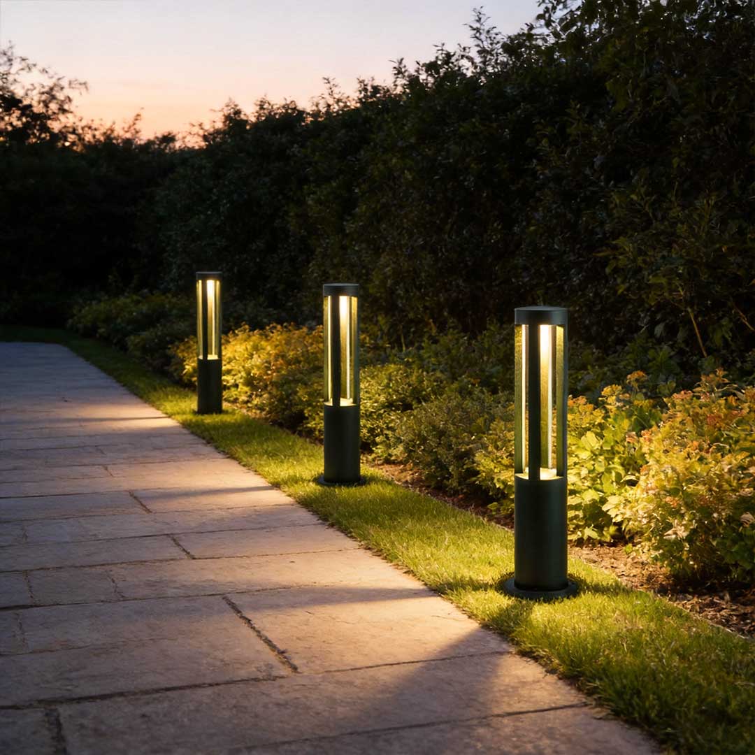 Halo Cutout Bollard Light | Skanto