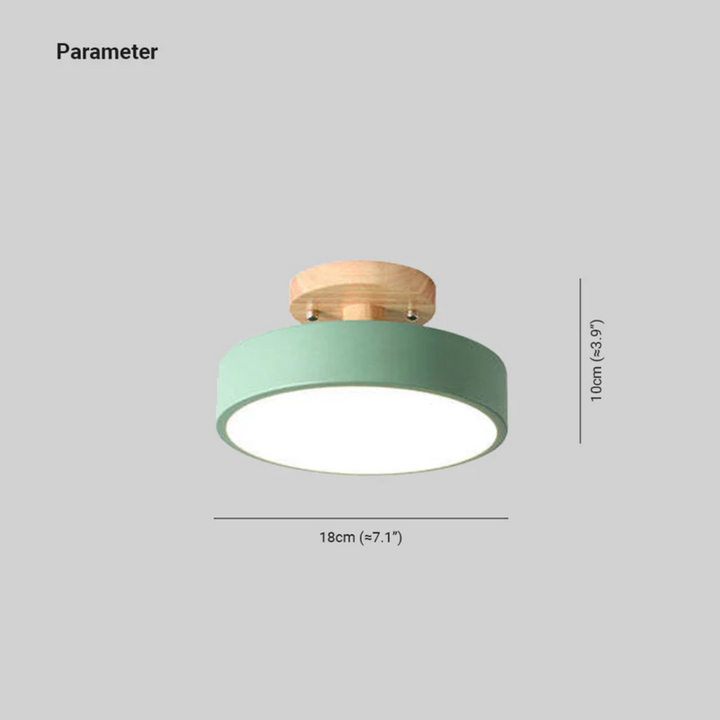 Skanto | Moderne Rund LED Taklampe - Nova