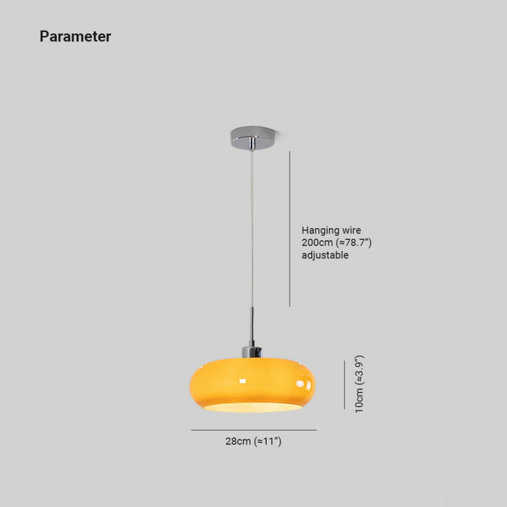 Frendorf | Moderne Rund LED Pendellampe - RadianceOrb