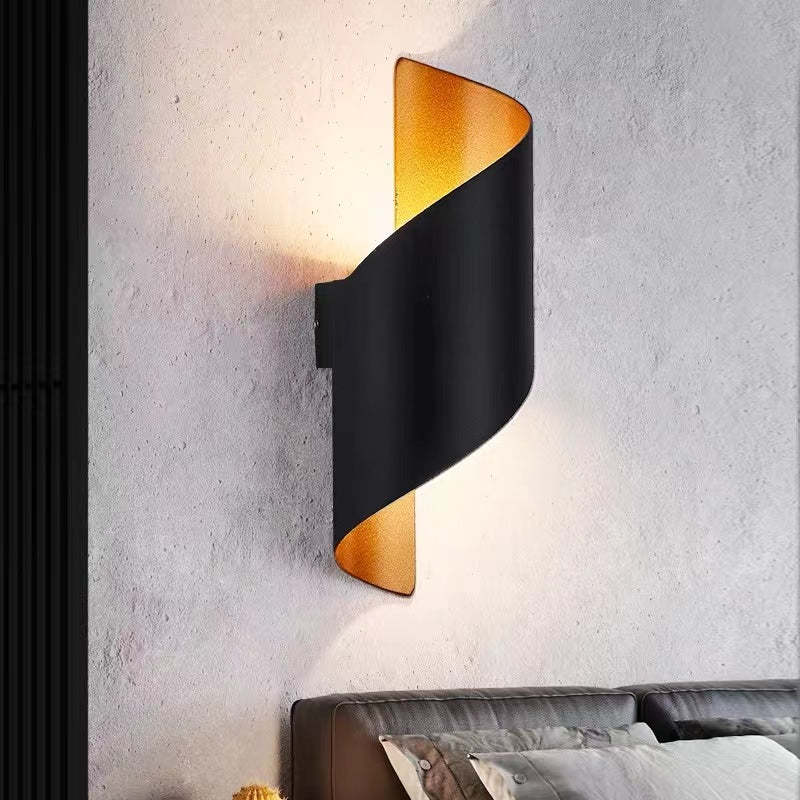 Skanto | Moderne Spiral LED Vegglampe - TwistLight