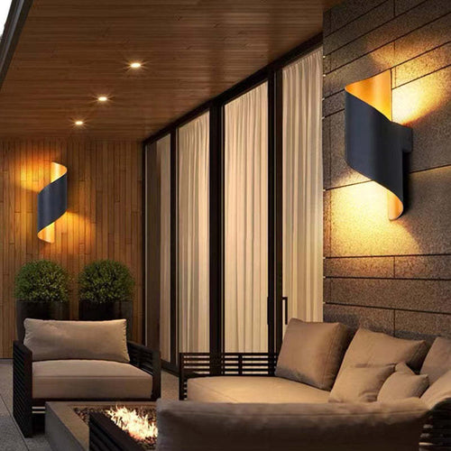 Skanto | Moderne Spiral LED Vegglampe - TwistLight
