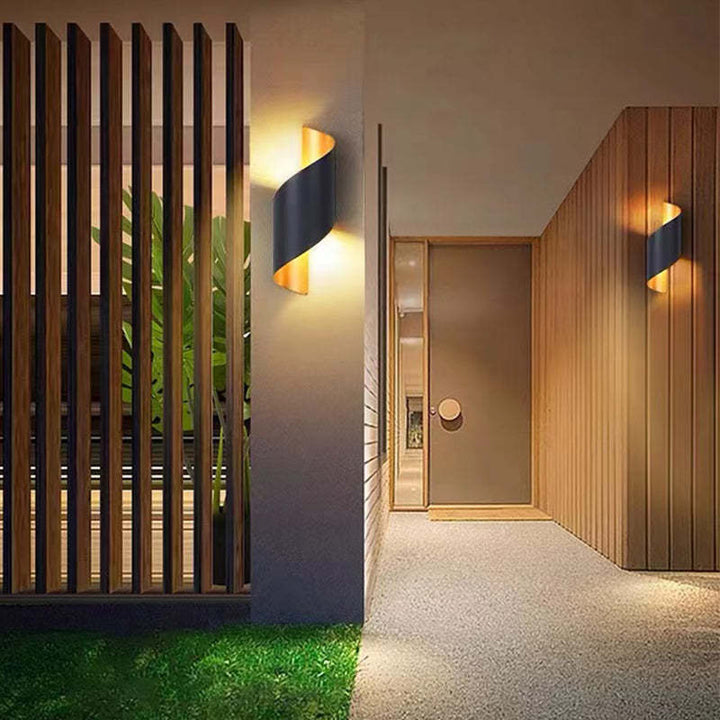 Skanto | Moderne Spiral LED Vegglampe - TwistLight