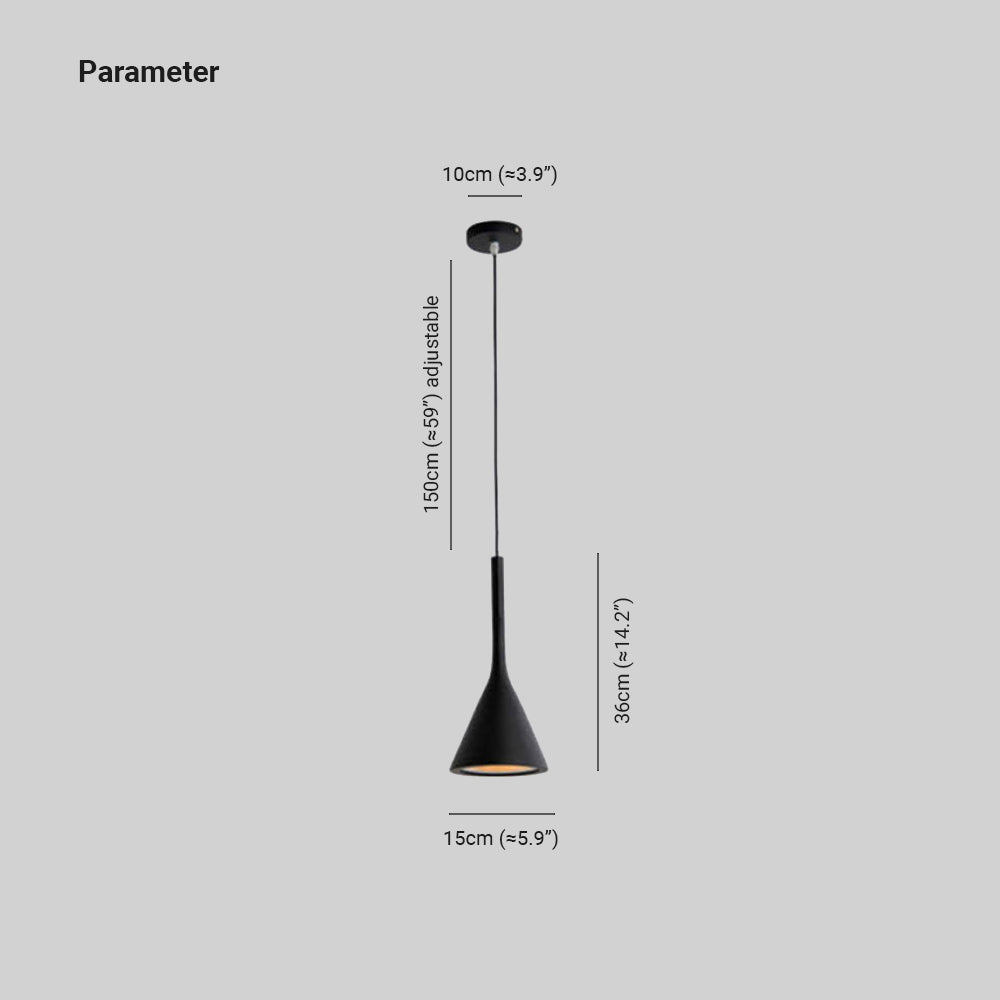 Frendorf | Moderne Triangel Pendellampe - Trionda