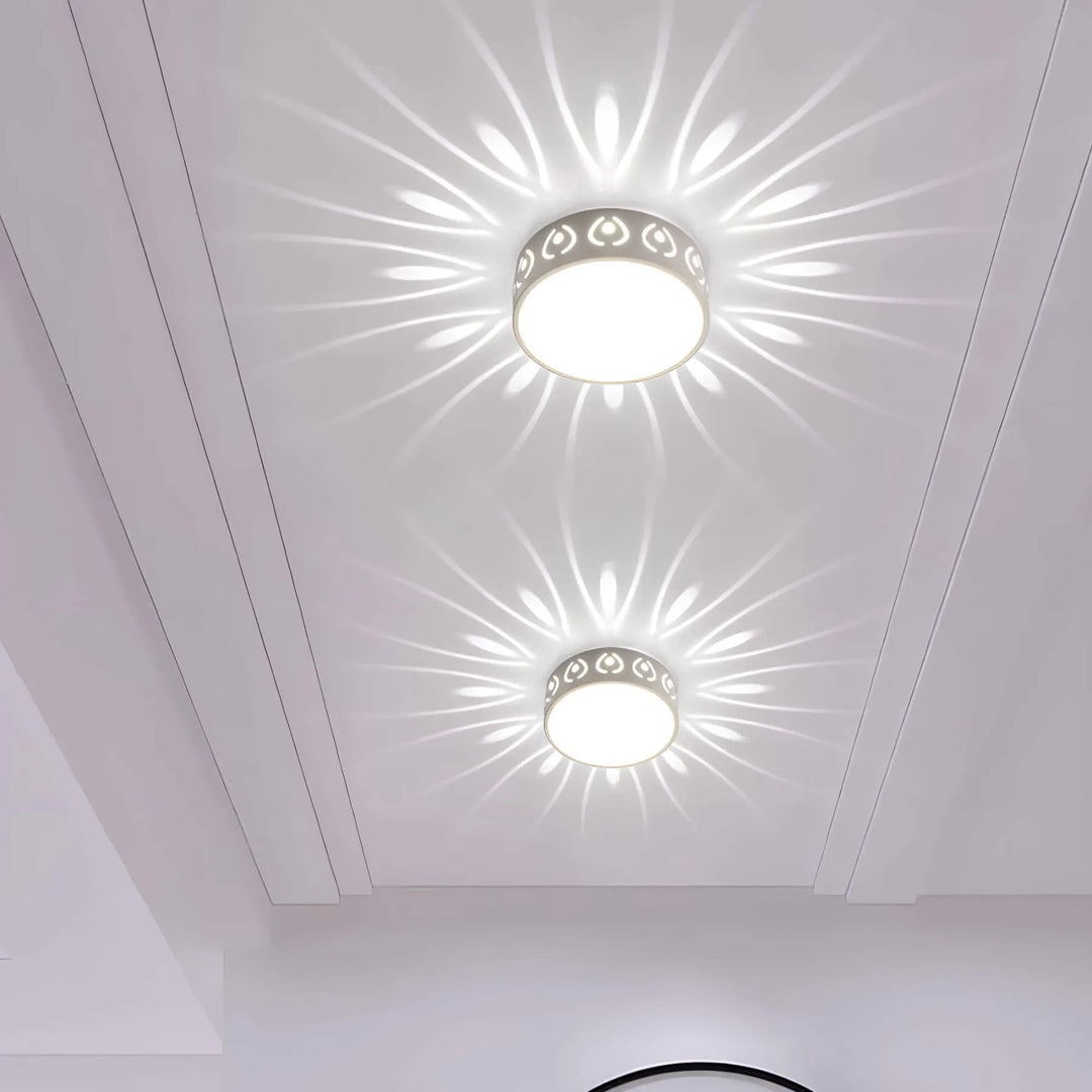 Elegant Gang Taklampe – Varm eller Kald Hvit | Skanto