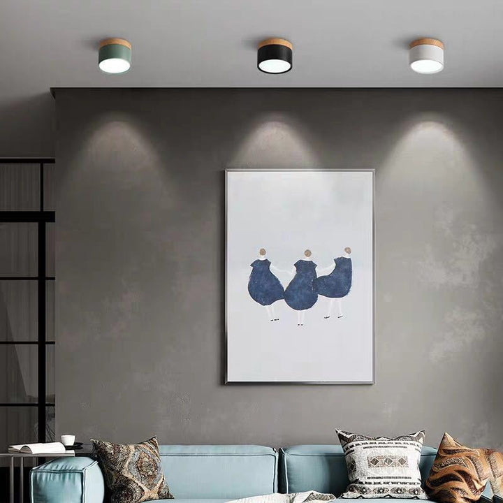 Skanto | Morandi Stil Modern LED Taklampe - LumiModo