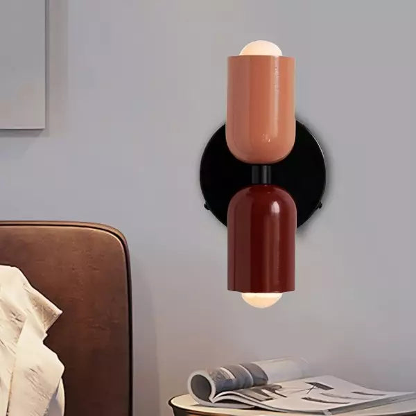 Skanto | Vegglampe Moderne Dobbel Glass Vegglampe