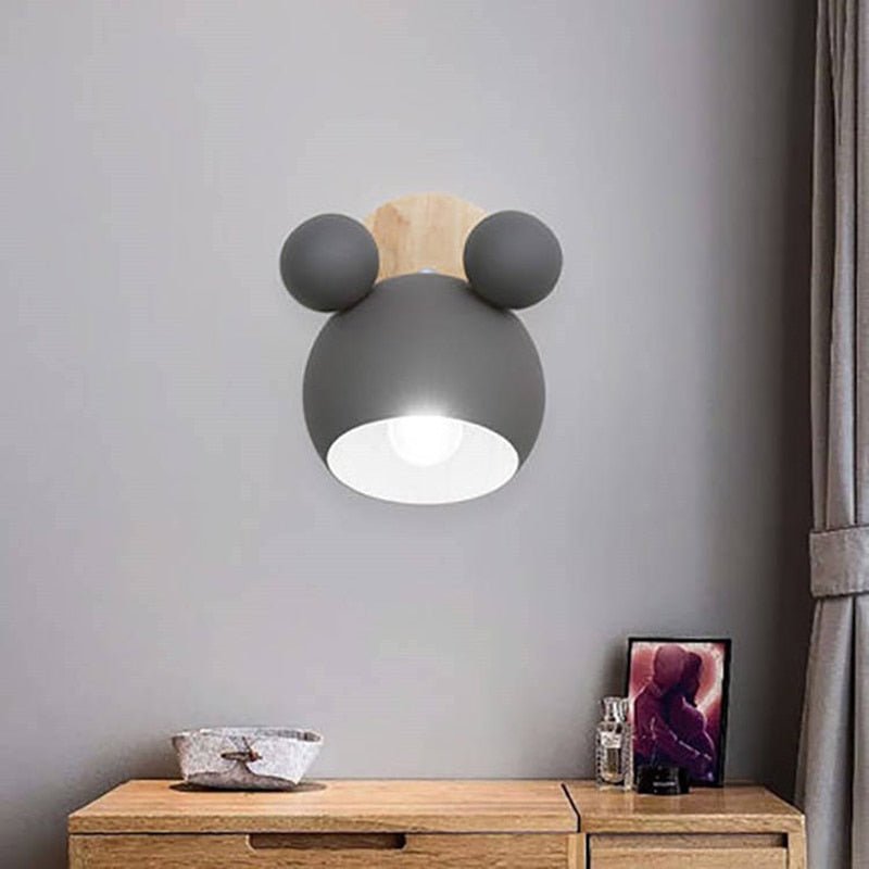 Skanto | WhiskerGlow - LED Mus Vegglampe