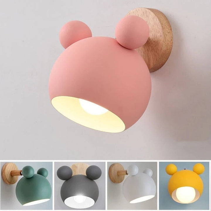 Skanto | WhiskerGlow - LED Mus Vegglampe