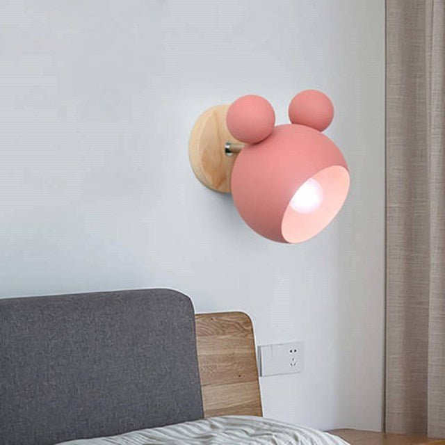 Skanto | WhiskerGlow - LED Mus Vegglampe