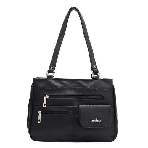 Multi-Compartment Kvinners Skulder- og Crossbody Veske – FlexiCarry | Skanto