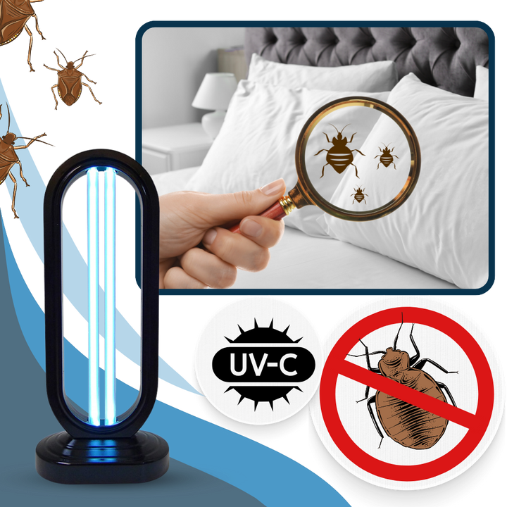 UV-desinfeksjonspære for flere overflater