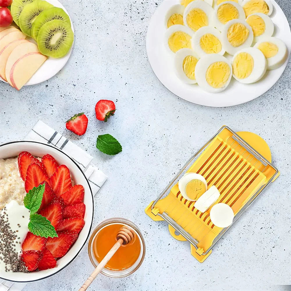 Multifunksjonell lunsjpølse eggkutter i rustfritt stål | Skanto