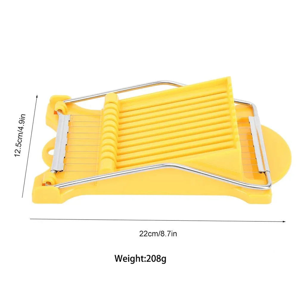 Multifunksjonell Lunchkjøtt Eggskjærer Rustfritt Stål Mat Slicer | Skanto