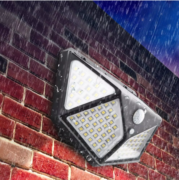 Skanto | MULTIFUNKSJONELL SOLARLAMPE - VANNTETT LED HAGEBELYSNING MED BEVEGELSESSENSOR