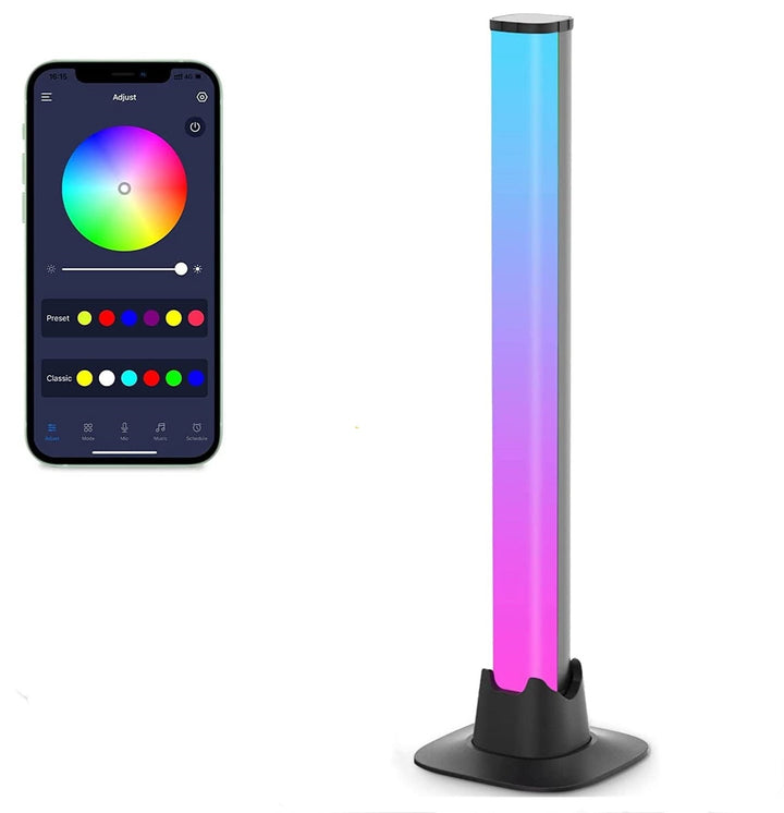 Musiksynkroniserte LED-Lichtleisten – LumiRhythm