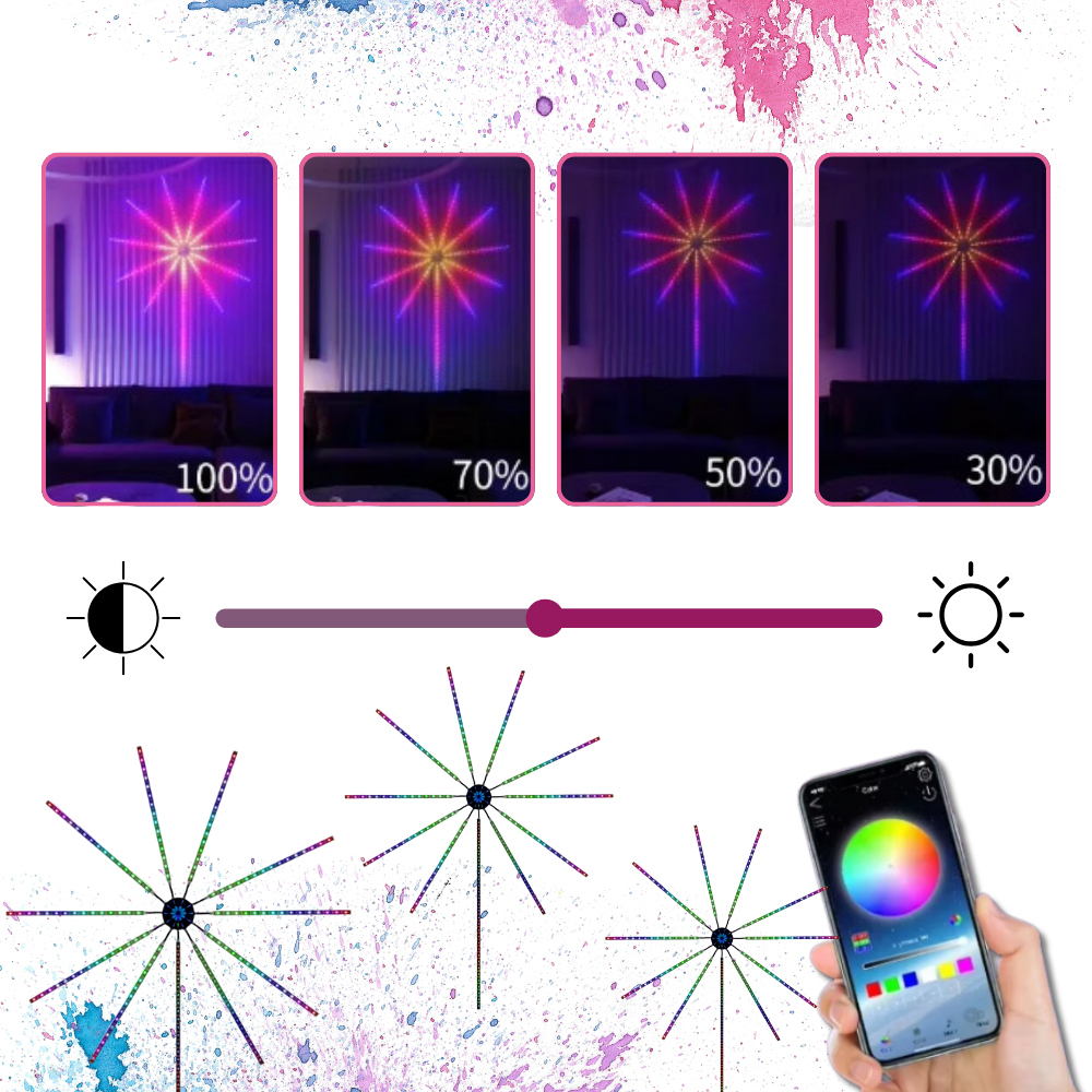 Music-Synchronized LED Light Strips