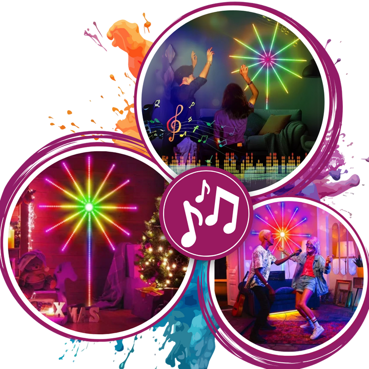 Music-Synchronized LED Light Strips