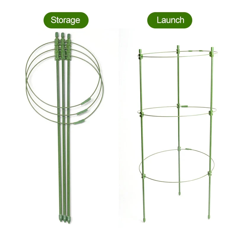 Skanto | Klatre ramme for planter – Solid støtte ring ramme for klatrende planter