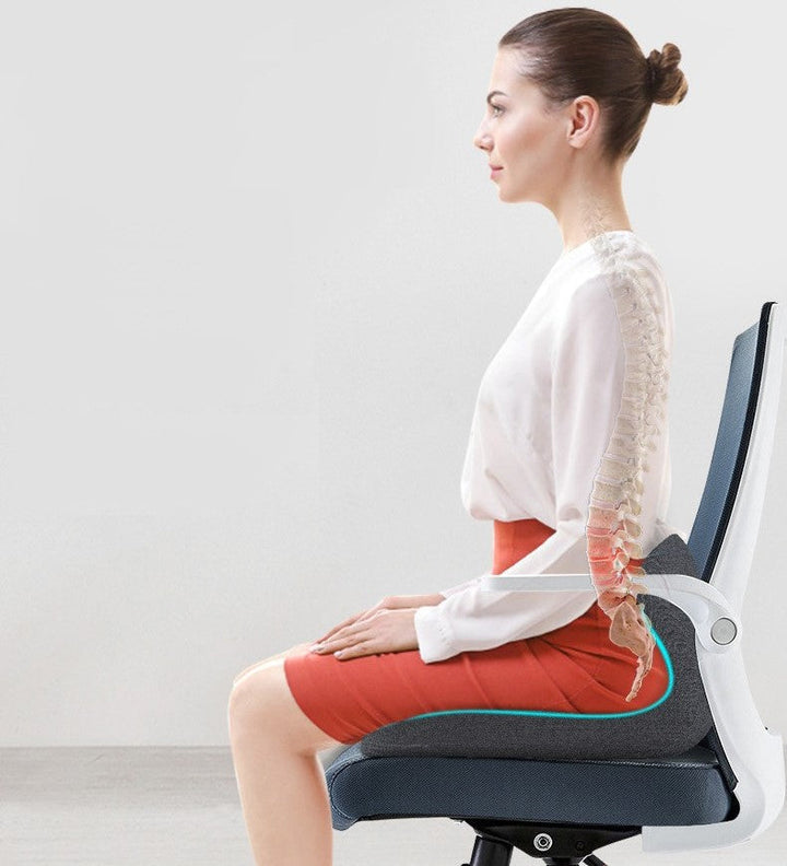Skanto | DreamRest™ | L Form Minne Skumm Ortopedisk Puter for Ryggsmerte Lindring & Komfort Støtte