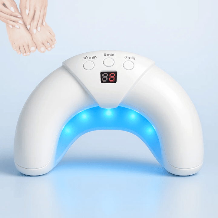 Skanto | NailCare Light – Skånsom LED Neglepleie Enhet for Fingernail & Tånegl
