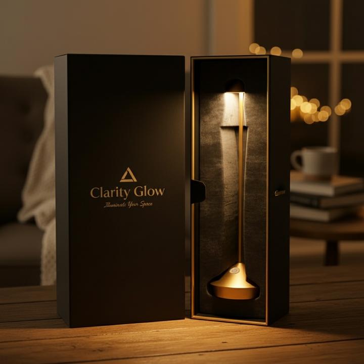 ClarityGlow – Trådlampen LED-bordlampe | Skanto