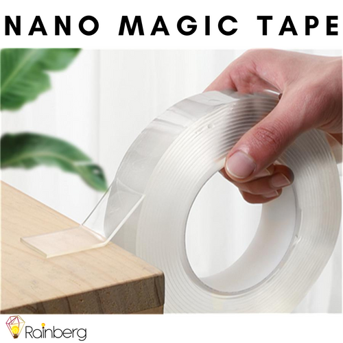 Skanto | Nano Dobbeltsidig Transparent Magisk Tape