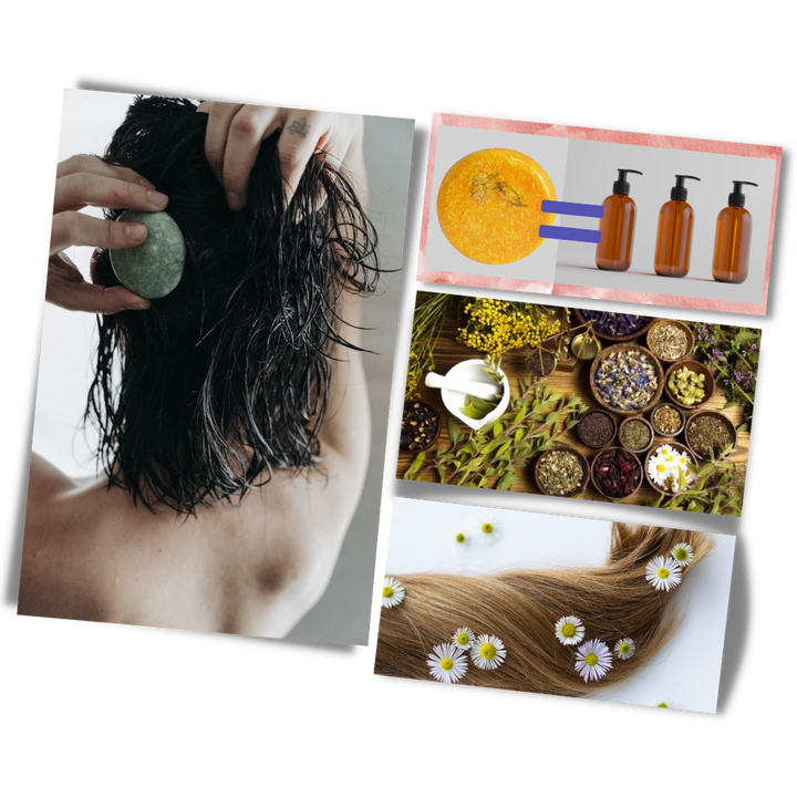 Naturlig sjampo og balsam
