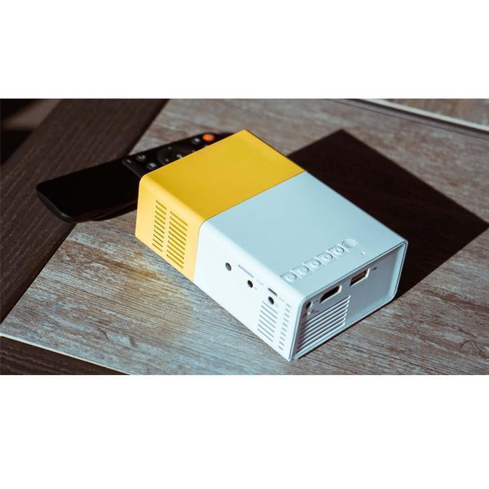 Original HD Bærbar Lomme-projektor Mini Liten Kompakt | Skanto