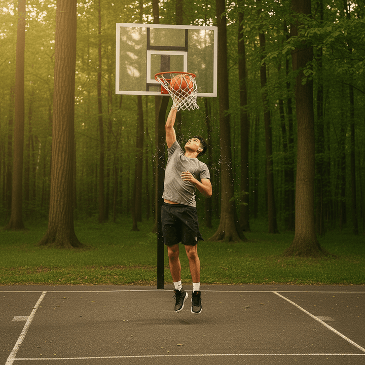 Skanto | NETFORCE – Tungt basketballnett for utendørs kurver