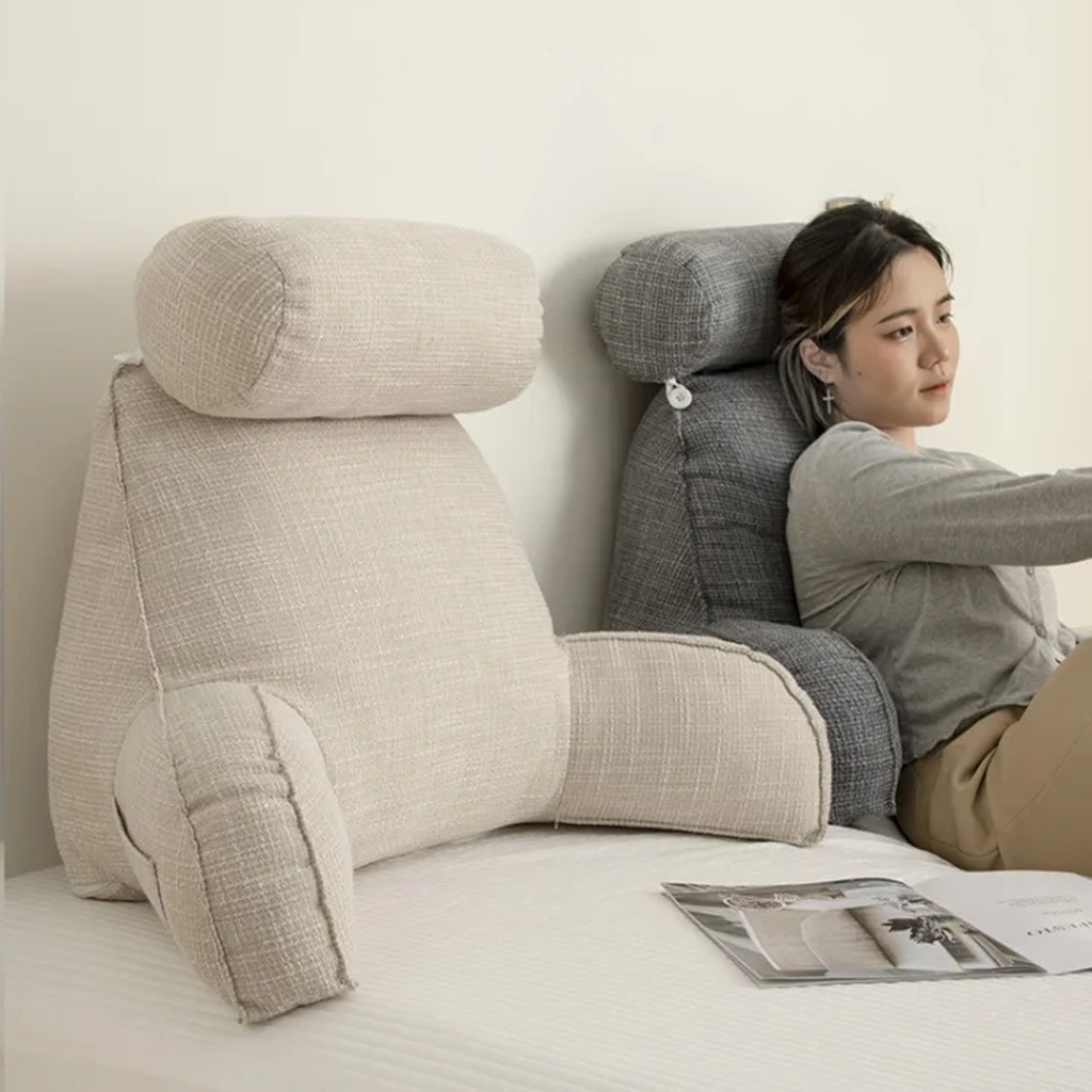Skanto - Ergonomisk lumbalpute med armlener og nakkestøtte
