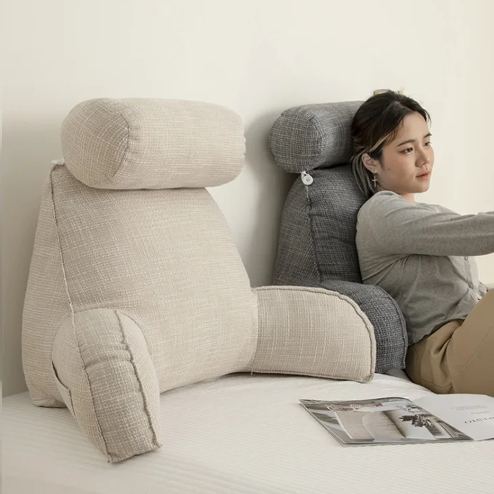 Skanto - Ergonomisk lumbalpute med armlener og nakkestøtte