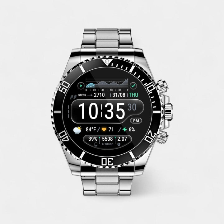 Skanto | Nexos Pro – Taktisk Smartklokke med GPS og 21-dagers batteri