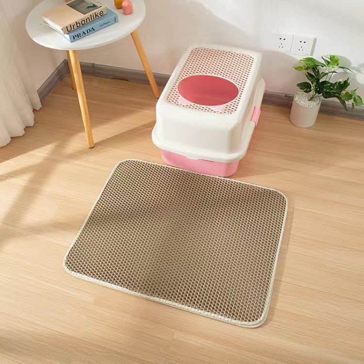 Skanto | NON-LIPPURFECT – Ikke-glipp kattetoalettmatte med dobbeltlagsdesign