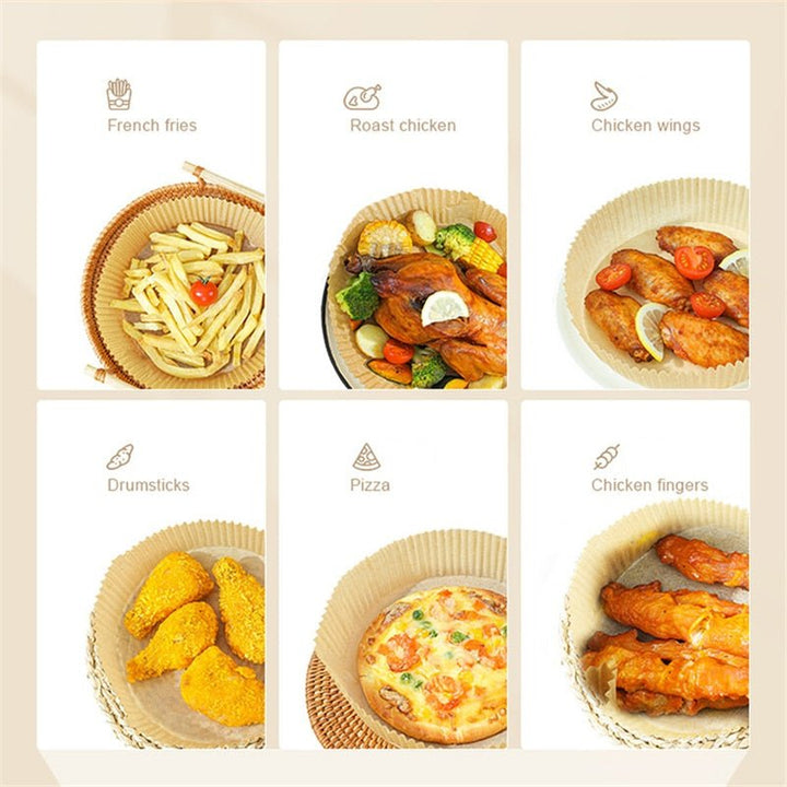 Skanto | Non-Stick Engangs Luftfrityrpapir Liner