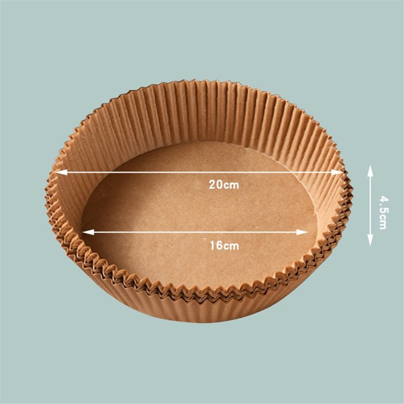 Skanto | Non-Stick Engangs Luftfrityrpapir Liner
