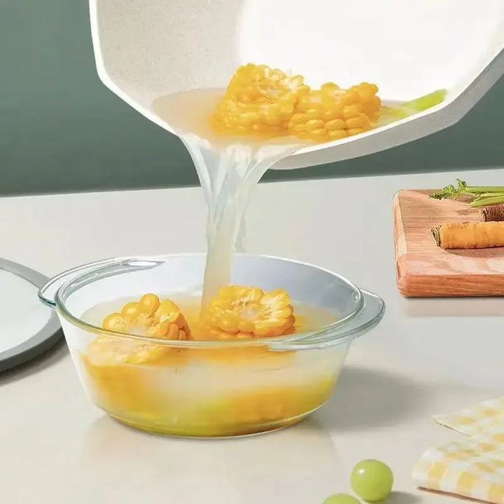 Non Stick Oktagonal Wok Stekepanne med Lokk Kokegryte | Skanto