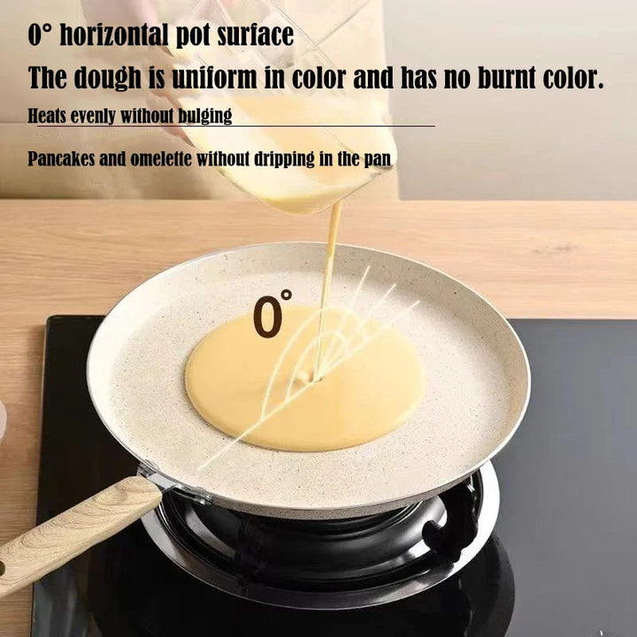 Non-Stick Omelettpanne Pizza Matlaging Induksjon Gassovn Stekepanne | Skanto