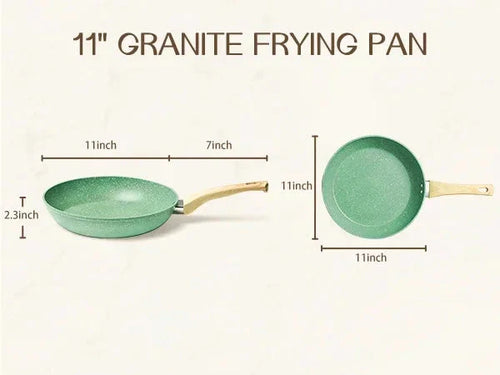 Ikke-stick stekepanne Ikke giftig sunn stein kokekar | Skanto