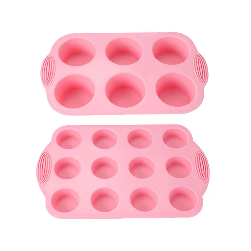 Non-stick silikon bakeverktøy kake muffin brød baking former tilbehør | Skanto