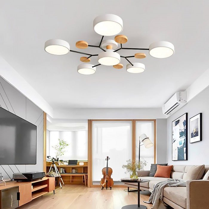 Grenerte LED Taklampe - NordicGlow | Skanto