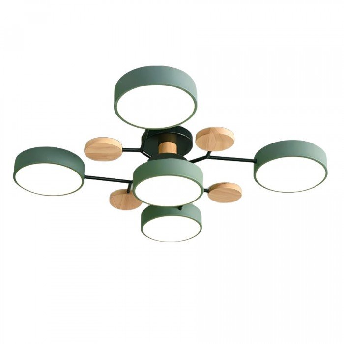 Skanto | Skandinavisk LED Taklampe – Moderne Grenedesign med Varm Hvit Belysning & Energisparende Teknologi