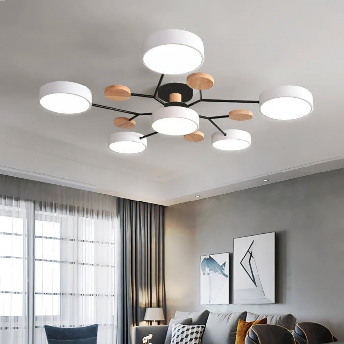 Grenerte LED Taklampe - NordicGlow | Skanto