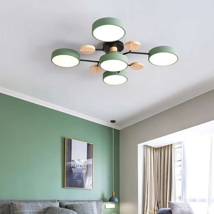 Grenerte LED Taklampe - NordicGlow | Skanto