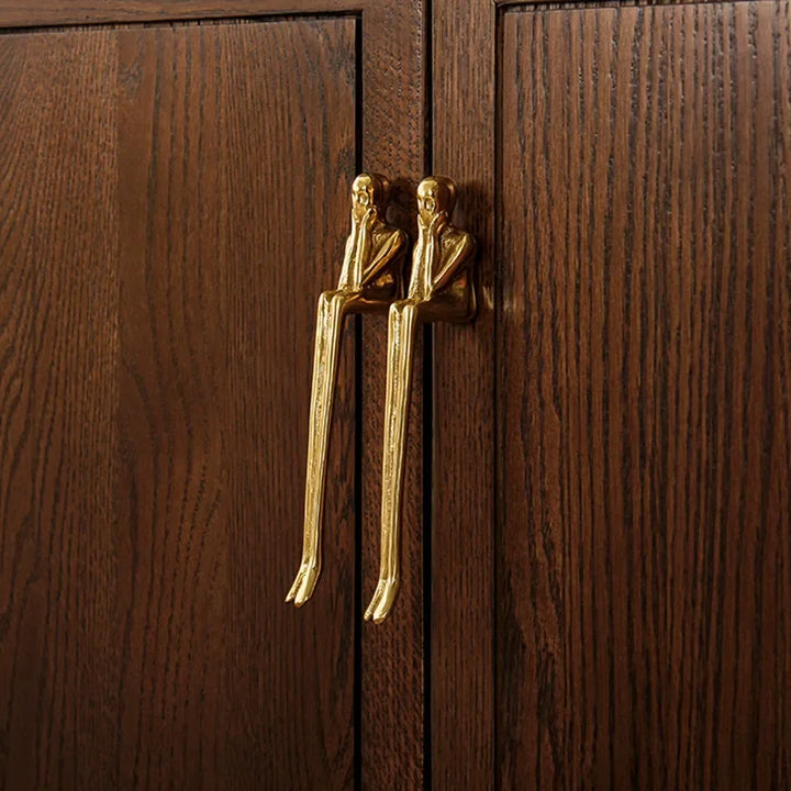 Nordic Messing Skap Håndtak Luksus Moderne Garderobe og Skuff Håndtak | Skanto
