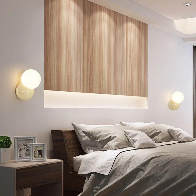 Skanto | Nordisk Boble Vegglampe | Trykknappbryter