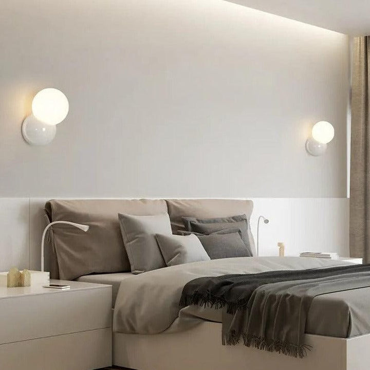 Skanto | Nordisk Boble Vegglampe | Trykknappbryter