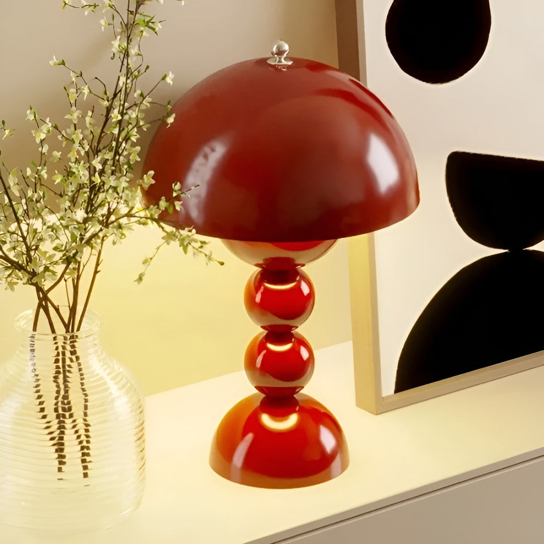 Skanto | Norlumi Skandinavisk LED Bordlampe | Dimmable | Hvit ABS Hus | 0–5W | 36V DC | Blomsterinspirert Design