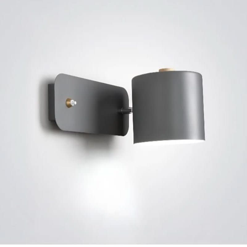 Moderne skandinaviske LED-Wandleuchte med Schalter